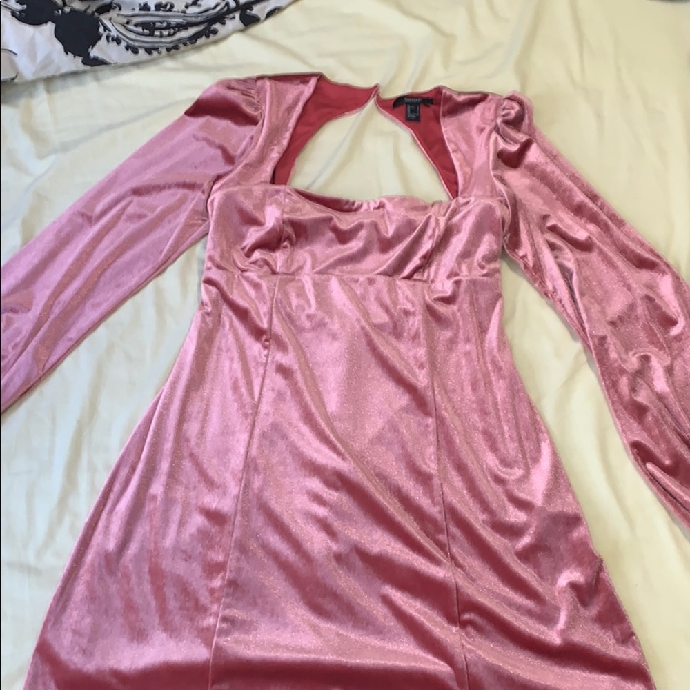 Velvet occasion dress
